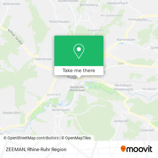 Карта ZEEMAN