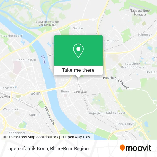 Карта Tapetenfabrik Bonn