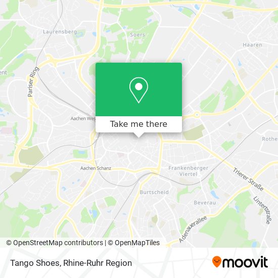 Tango Shoes map