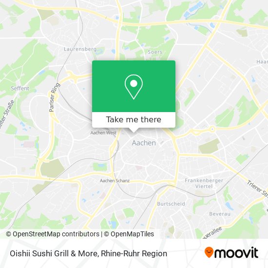 Oishii Sushi Grill & More map