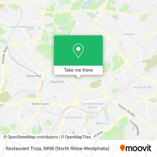 Карта Restaurant Troja
