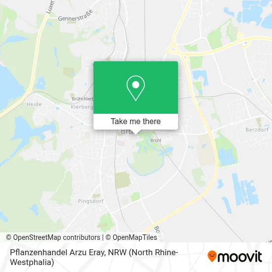 Pflanzenhandel Arzu Eray map
