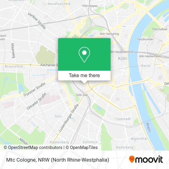 Карта Mtc Cologne