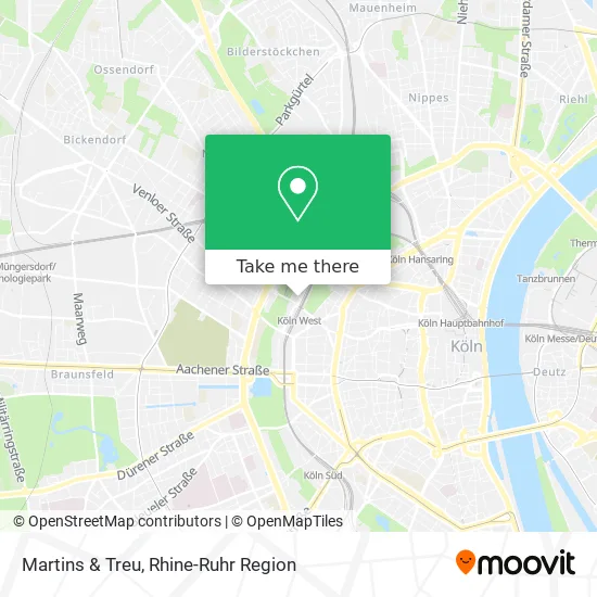 Карта Martins & Treu