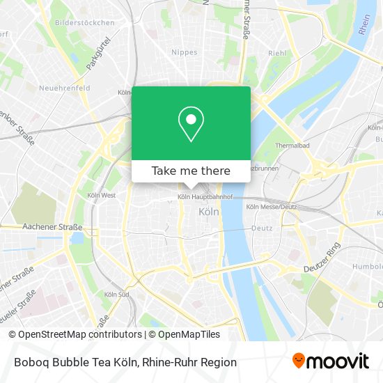 Boboq Bubble Tea Köln map