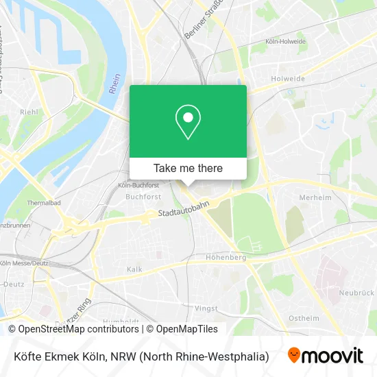 Карта Köfte Ekmek Köln