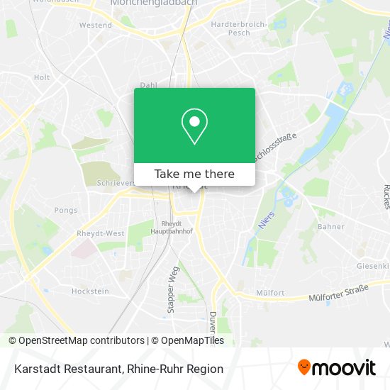 Karstadt Restaurant map