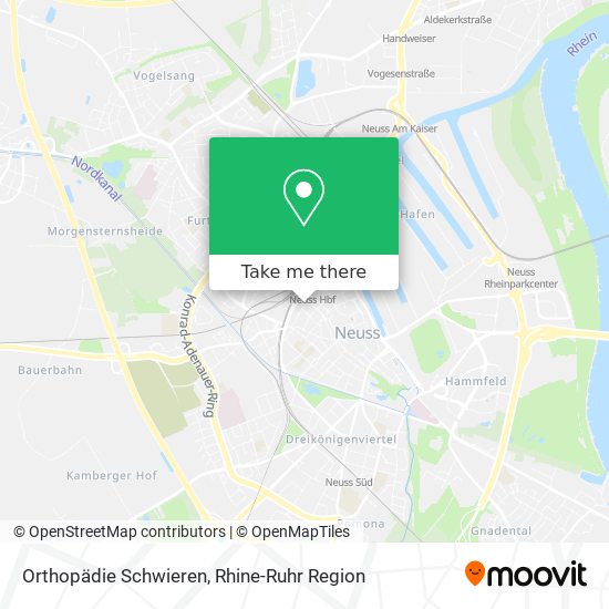 Orthopädie Schwieren map