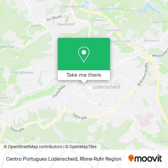 Centro Portugues Lüdenscheid map