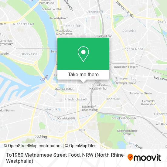 To1980 Vietnamese Street Food map