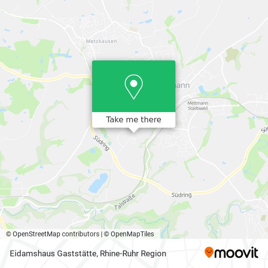 Eidamshaus Gaststätte map