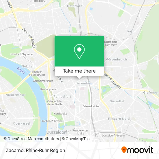 Карта Zacamo
