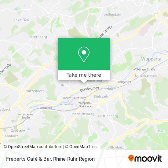 Freberts Café & Bar map