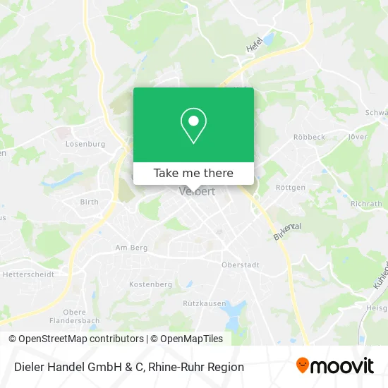 Карта Dieler Handel GmbH & C