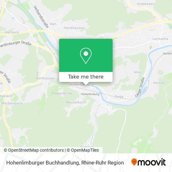 Hohenlimburger Buchhandlung map
