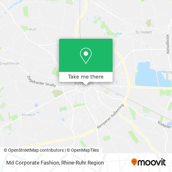 Md Corporate Fashion map