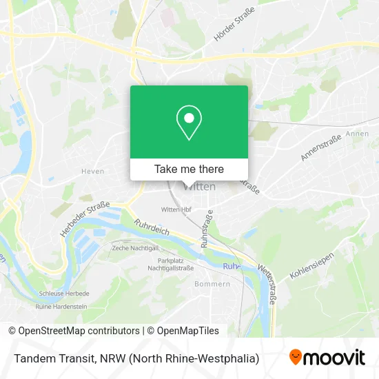 Tandem Transit map