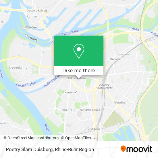 Карта Poetry Slam Duisburg
