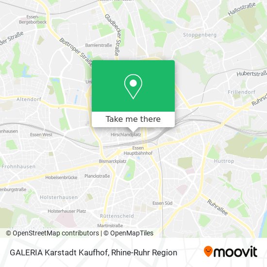 GALERIA Karstadt Kaufhof map