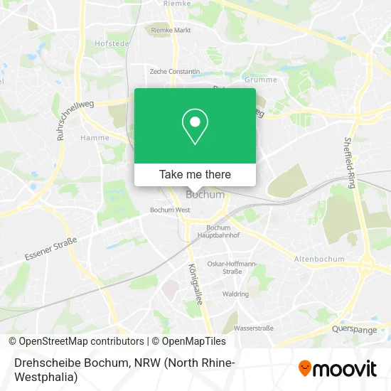 Карта Drehscheibe Bochum