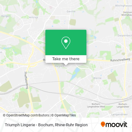 Triumph Lingerie - Bochum map