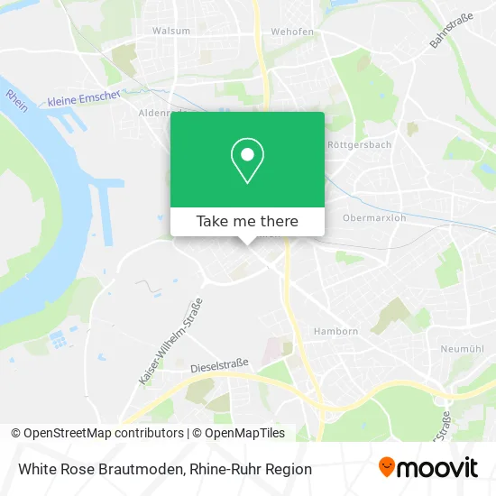 White Rose Brautmoden map