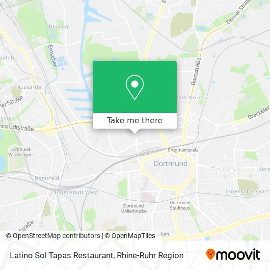 Карта Latino Sol Tapas Restaurant