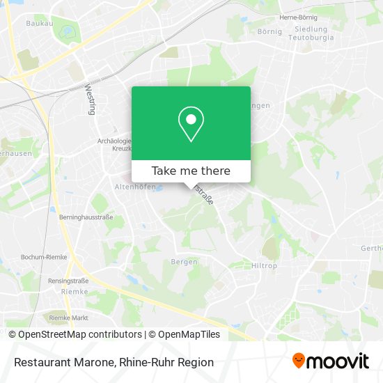 Restaurant Marone map