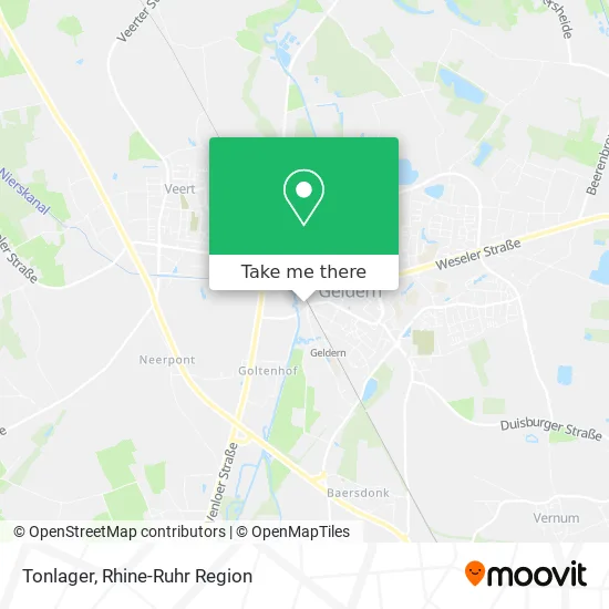 Карта Tonlager