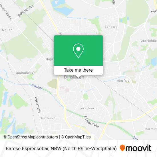 Карта Barese Espressobar