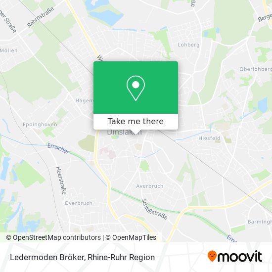 Ledermoden Bröker map