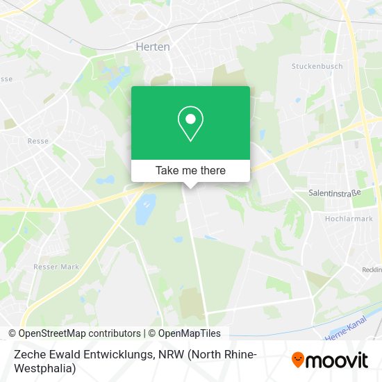 Карта Zeche Ewald Entwicklungs