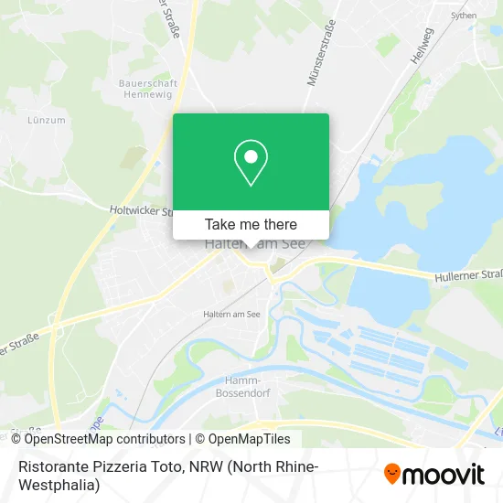 Ristorante Pizzeria Toto map