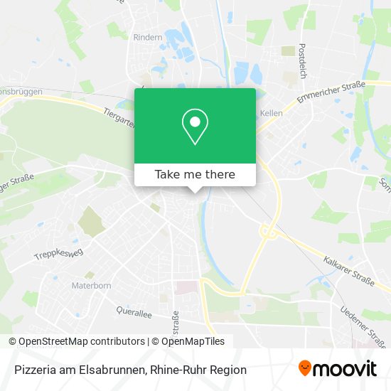 Pizzeria am Elsabrunnen map