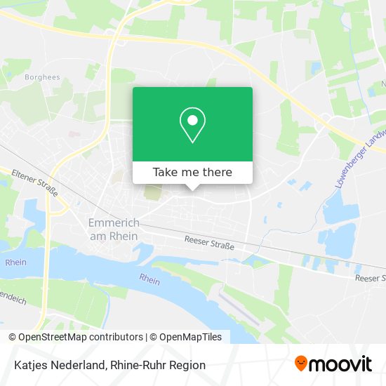 Карта Katjes Nederland