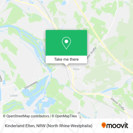 Kinderland Elten map