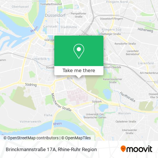 Brinckmannstraße 17A map