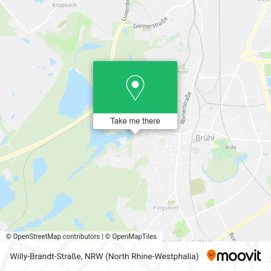 Карта Willy-Brandt-Straße