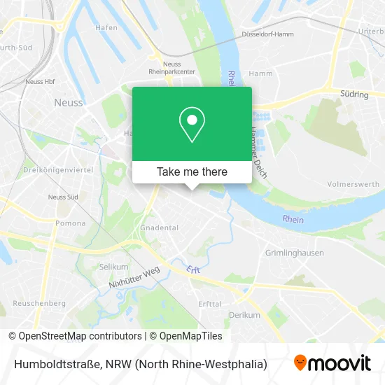 Карта Humboldtstraße