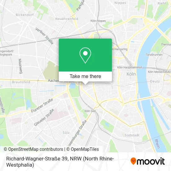 Карта Richard-Wagner-Straße 39