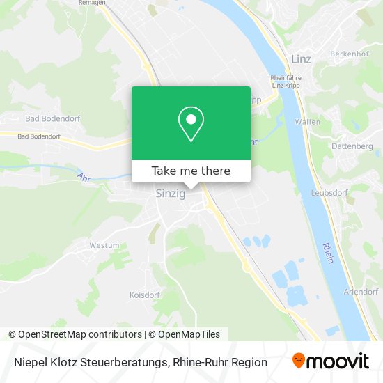 Niepel Klotz Steuerberatungs map