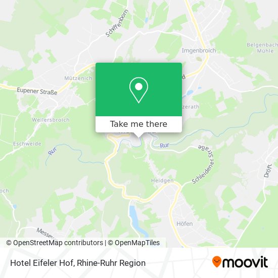 Hotel Eifeler Hof map