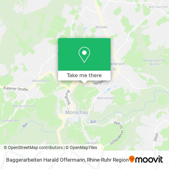 Baggerarbeiten Harald Offermann map