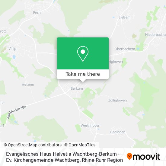 Evangelisches Haus Helvetia Wachtberg-Berkum - Ev. Kirchengemeinde Wachtberg map