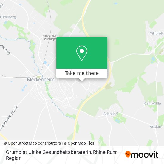 Grumblat Ulrike Gesundheitsberaterin map