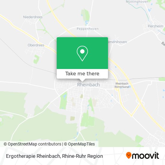 Ergotherapie Rheinbach map