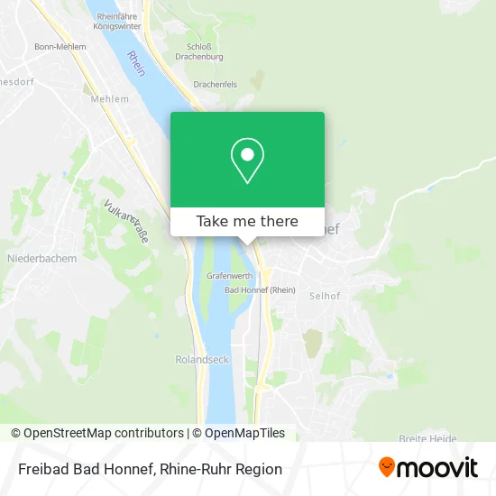 Карта Freibad Bad Honnef