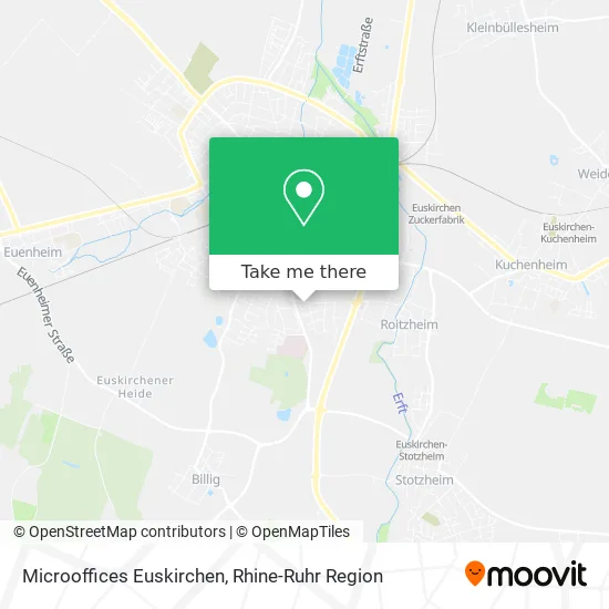 Карта Microoffices Euskirchen