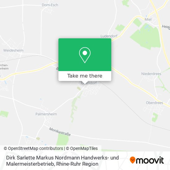 Dirk Sarlette Markus Nordmann Handwerks- und Malermeisterbetrieb map