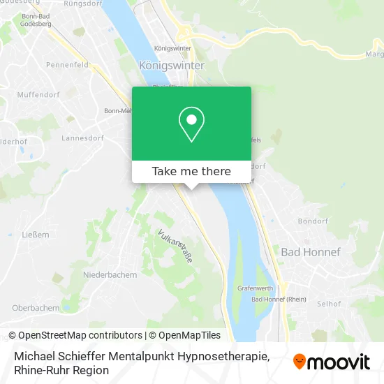 Карта Michael Schieffer Mentalpunkt Hypnosetherapie